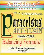 Paracelsus Anti-toxin, swedish bitters, Paracelsus elixir, schwedenbitter